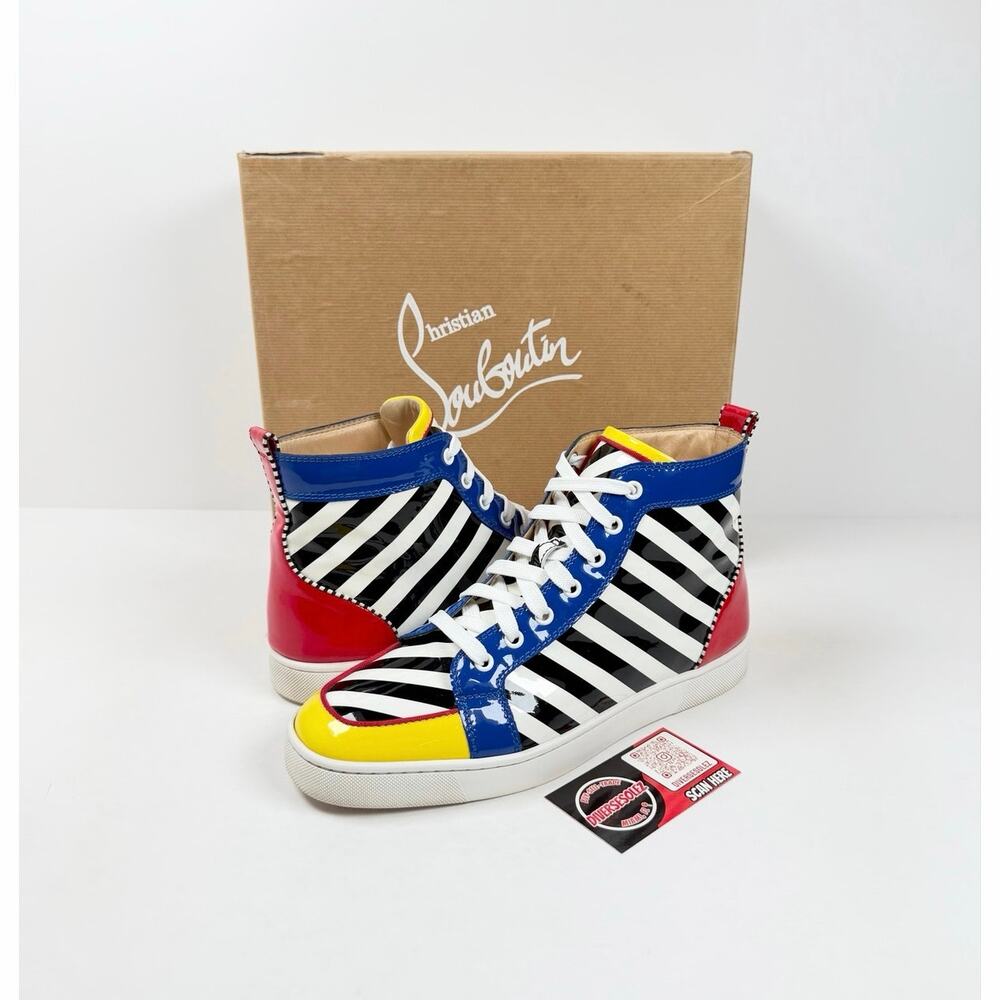 Size 7.5 - Christian Louboutin Multicolor High